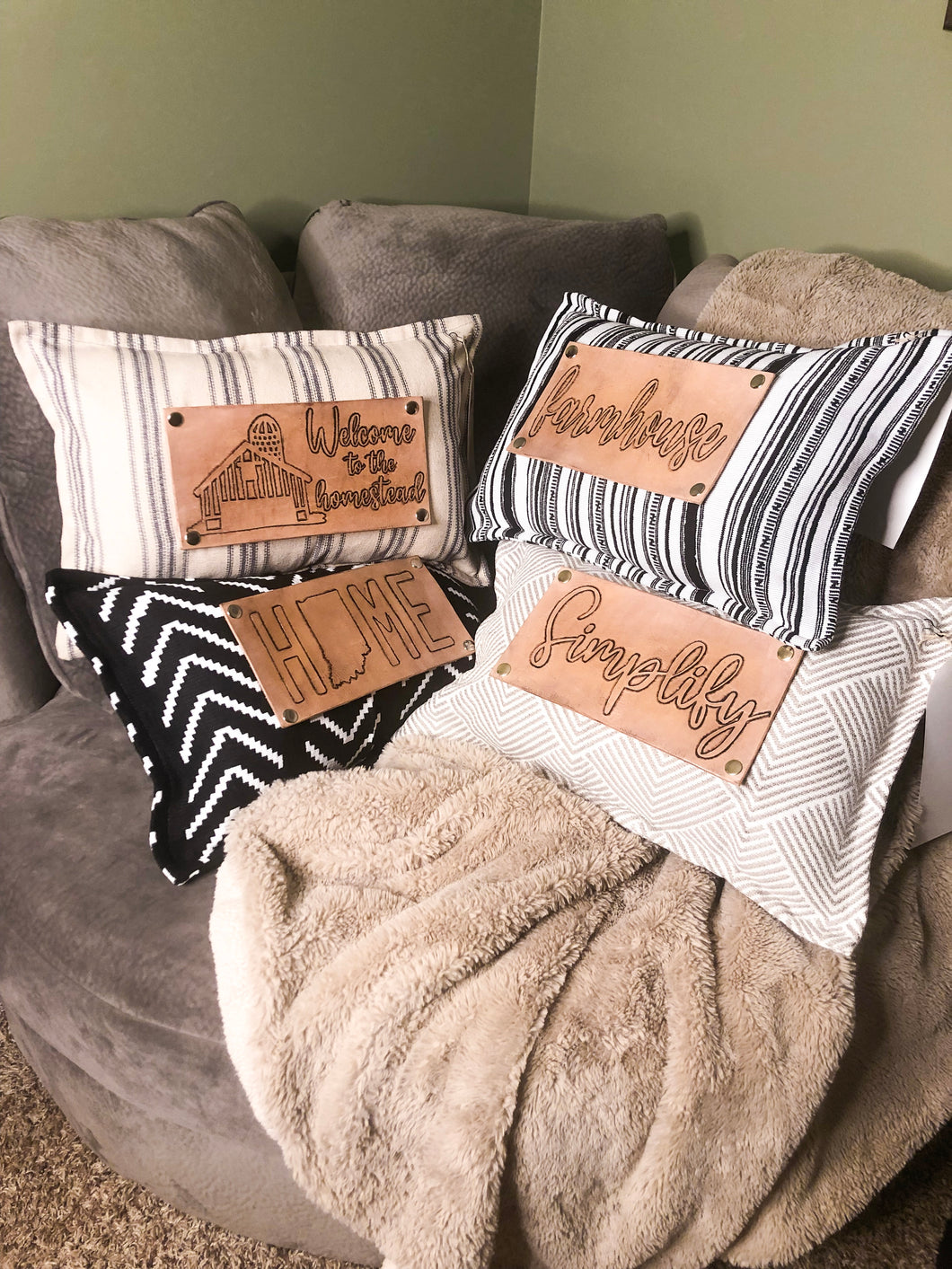 Patches for Farmhouse Pillows